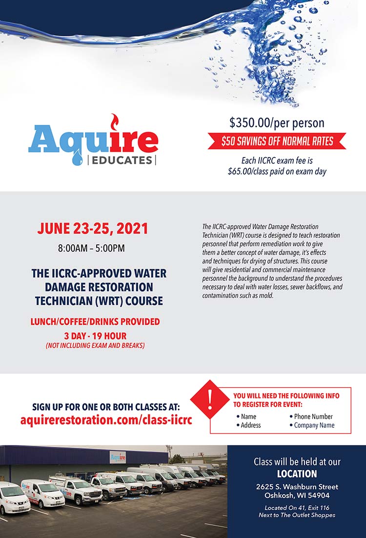 June 2021 Class Flyer